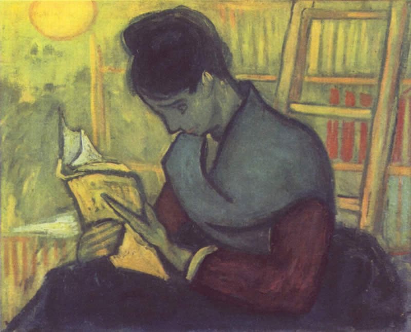 Vincent van Gogh A woman reading